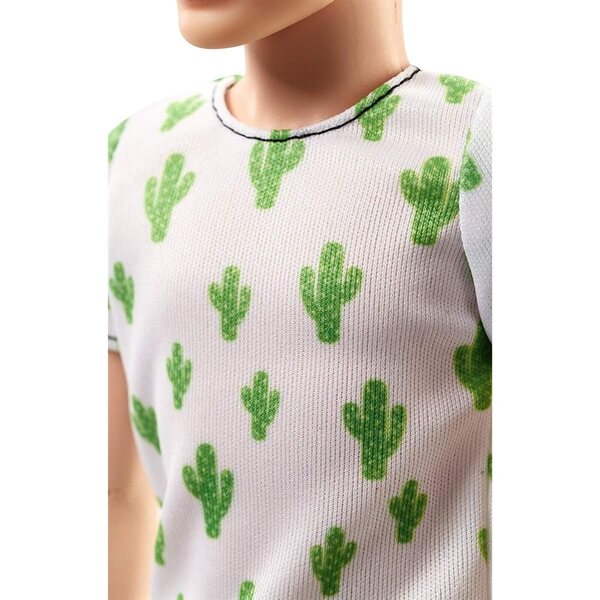 Barbie Ken Fashionistas Kaktus-T-Shirt: Lässiger und sportlicher Stil zum Sammeln