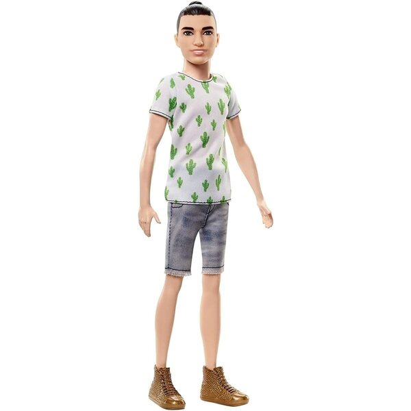 Barbie Ken Fashionistas Kaktus-T-Shirt: Lässiger und sportlicher Stil zum Sammeln