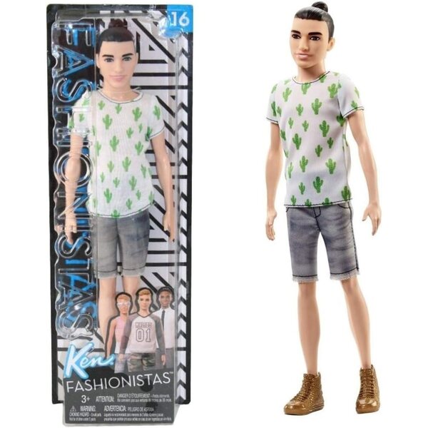 Barbie Ken Fashionistas Kaktus-T-Shirt: Lässiger und sportlicher Stil zum Sammeln