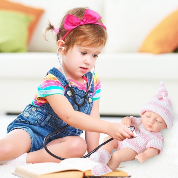 Rebirth Puppe 18CM ISAKEN Neugeborenes lebensecht aus waschbarem Vinyl für Kinder