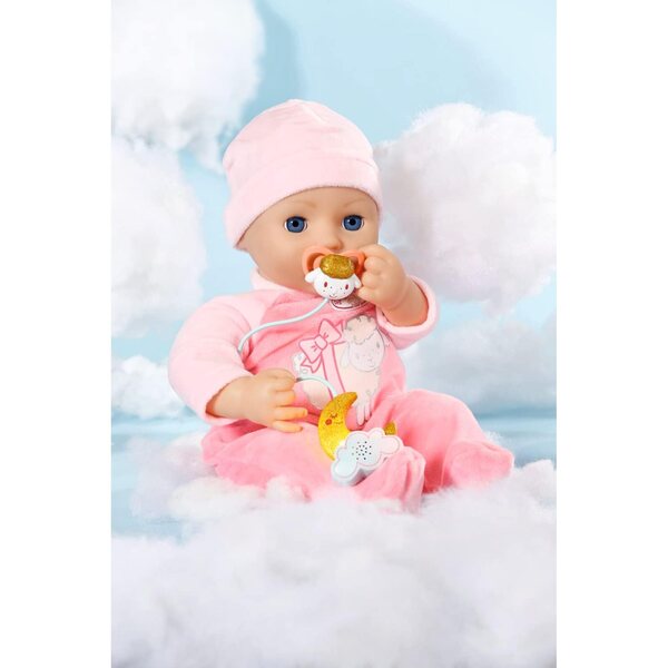 Baby Annabell Sweet Dreams Schnuller 43 cm mit Lichtern und Geräuschen – ideal ab 3 Jahren