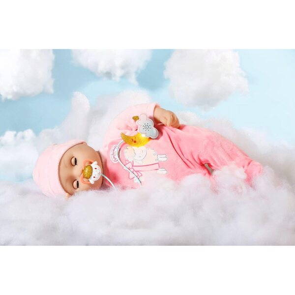 Baby Annabell Sweet Dreams Schnuller 43 cm mit Lichtern und Geräuschen – ideal ab 3 Jahren