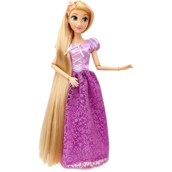 Klassische Disney Rapunzel 29 cm große Puppe mit Deluxe-Kleid – Tangled