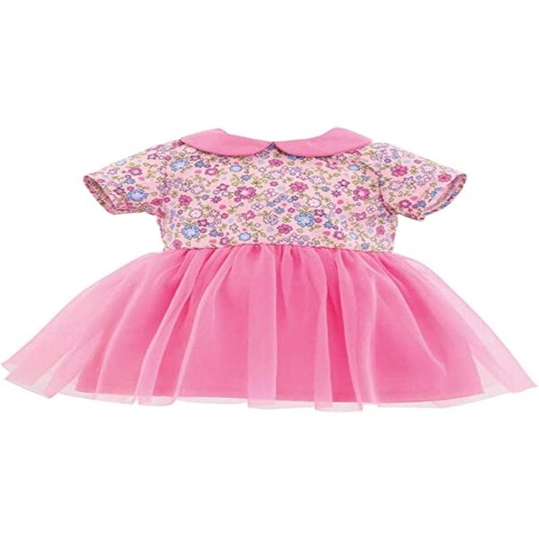 Corolle Abito Rosa per Bambole 36 cm, Vestiti Realistici e Facili da Indossare da 2 Anni