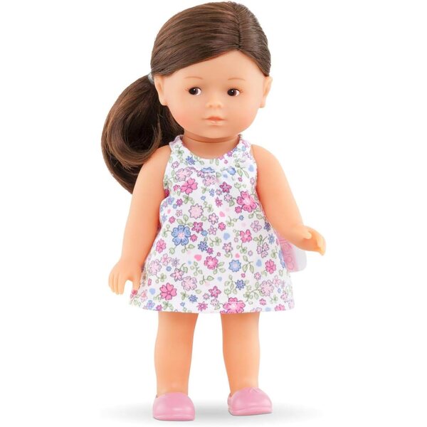 Mini Corolline Romy VERDES – Kleine italienische Puppe 20 cm für Kinder ab 3 Jahren