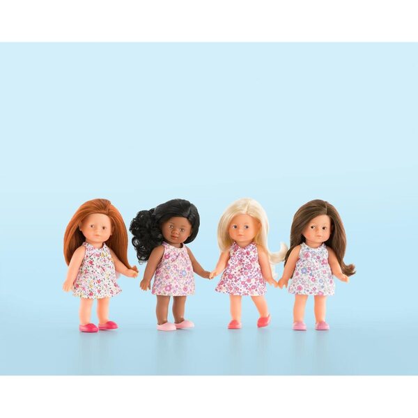 Mini Corolline Romy VERDES - Piccola Bambola Italiana 20 cm per Bambini da 3+