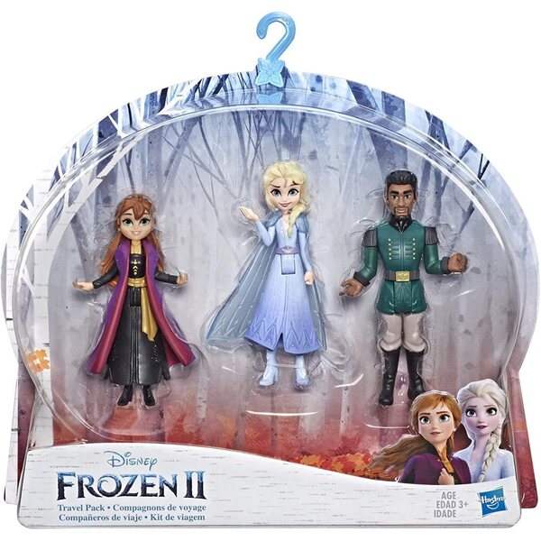 Set mit 3 Minifiguren Hasbro Disney Frozen 2: Anna, Elsa und Mattias – Kinderspiel