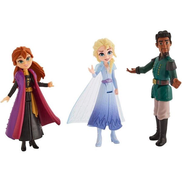 Set mit 3 Minifiguren Hasbro Disney Frozen 2: Anna, Elsa und Mattias – Kinderspiel