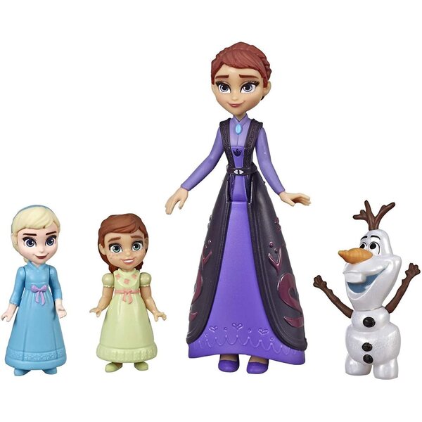 Disney Frozen 2 Elsa, Anna, Königin Iduna und Olaf Puppenset – Kinderspielzeug