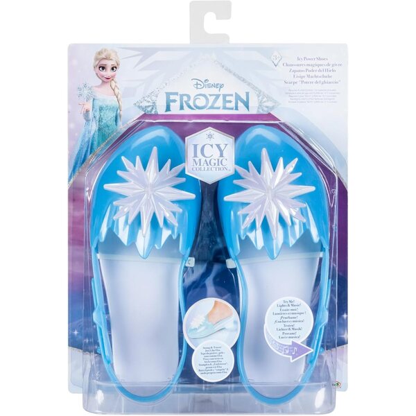 Elsa Disney Frozen Schuhe mit Lichtern und Geräuschen für Mädchen, Magie und Spaß