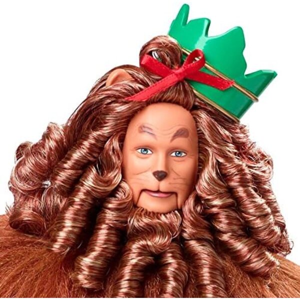Der Löwe aus der Puppe zum 75-jährigen Jubiläum des Zauberers von Oz aus der Mattel Collection
