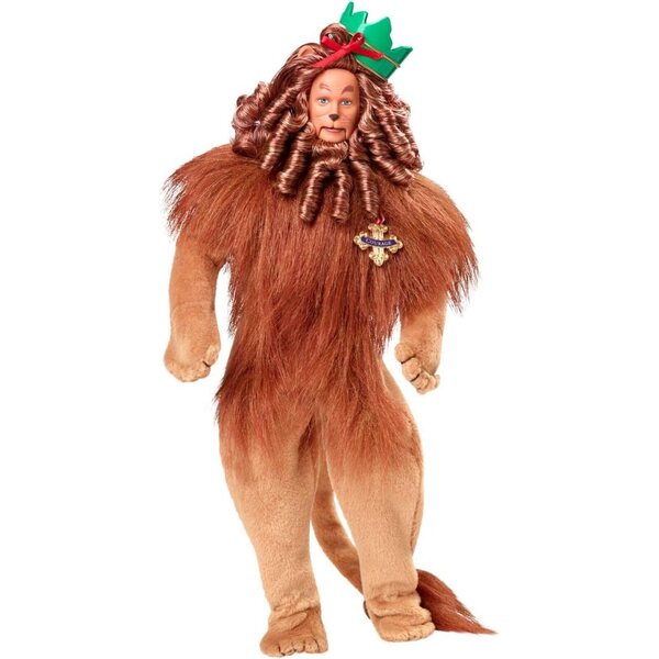 Der Löwe aus der Puppe zum 75-jährigen Jubiläum des Zauberers von Oz aus der Mattel Collection