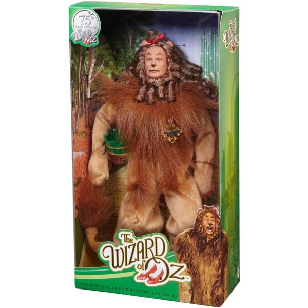 Der Löwe aus der Puppe zum 75-jährigen Jubiläum des Zauberers von Oz aus der Mattel Collection