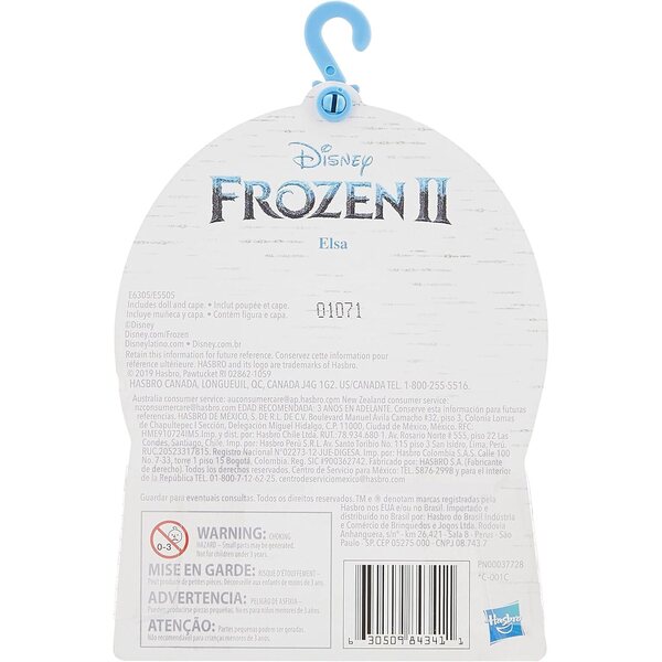 Elsa Frozen 2 Puppe mit abnehmbarem Umhang – Hasbro Disney Frozen