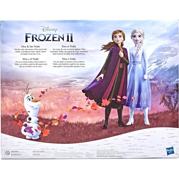 Hasbro Disney Frozen 2: Elsa Doll und Nokk Figur für Kinder ab 3 Jahren