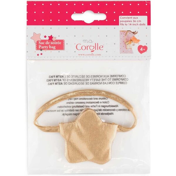 Corolle FRH62 Borsa da Sera per Bambola - Accessorio Elegante per Bambole 36 cm