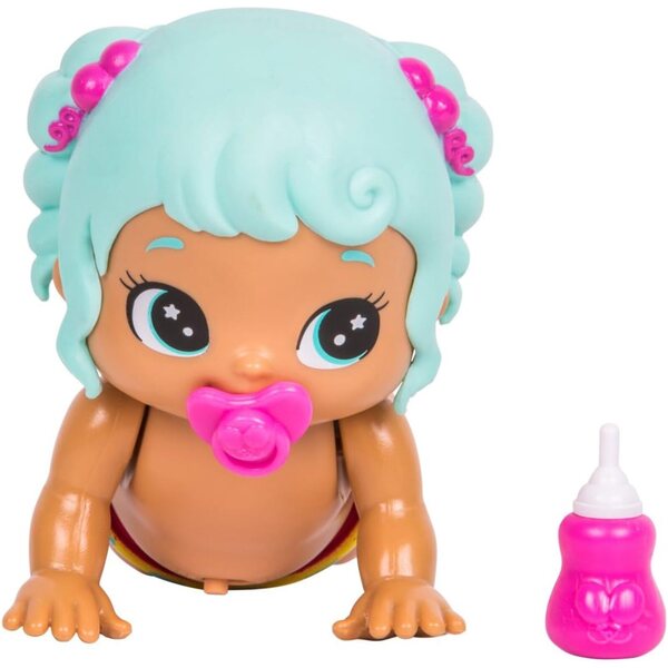 Little Live Bizzy Bubs Bambola Crawling Baby Poppy con Suoni e Movimento