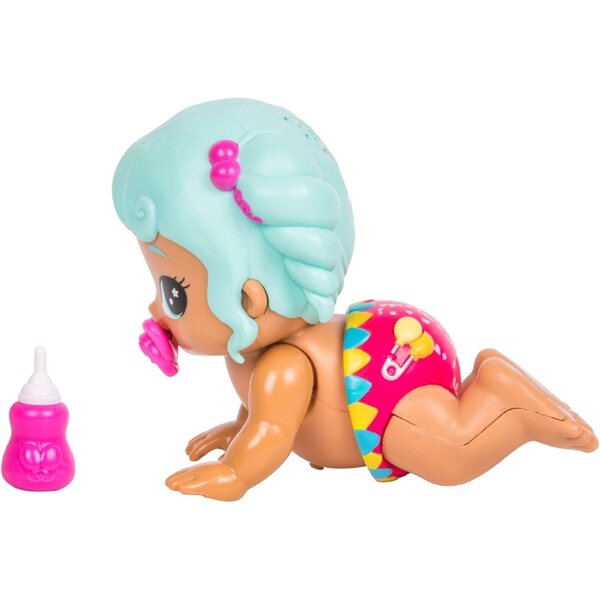 Little Live Bizzy Bubs Bambola Crawling Baby Poppy con Suoni e Movimento