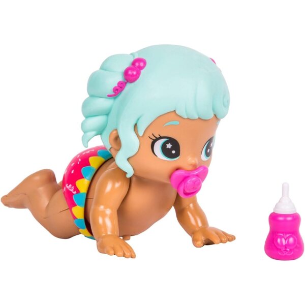 Little Live Bizzy Bubs Bambola Crawling Baby Poppy con Suoni e Movimento