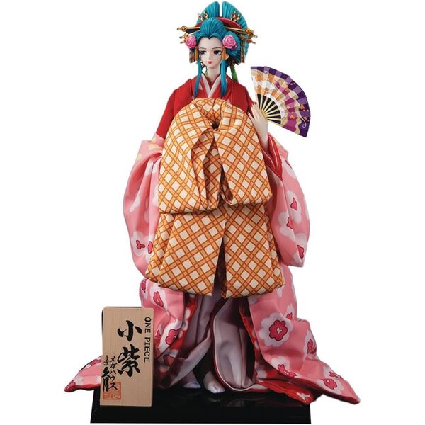 Megahouse Komurasaki Traditionelle japanische Puppe im Kimono aus dem Wano Land Arc