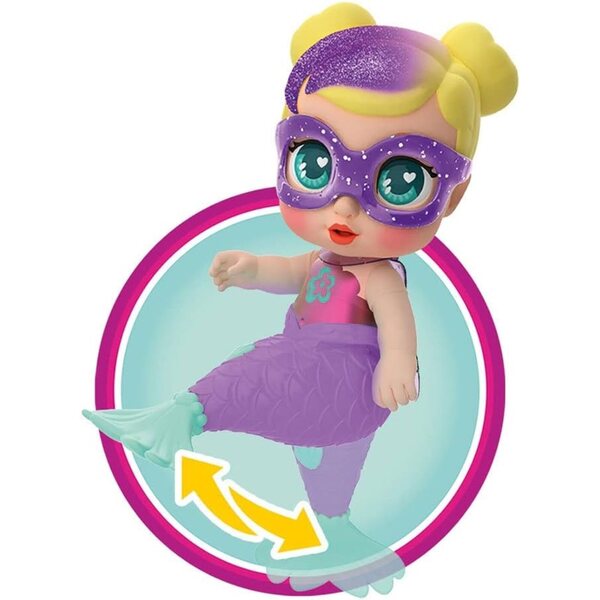 Super süße Mini-Meerjungfrau Cuties Babypuppe 12 cm Bizak – Spielzeug sortiert