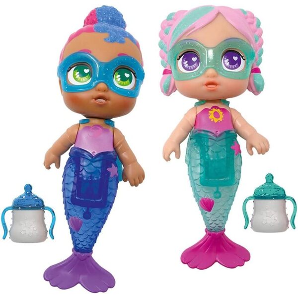 Super süße Mini-Meerjungfrau Cuties Babypuppe 12 cm Bizak – Spielzeug sortiert