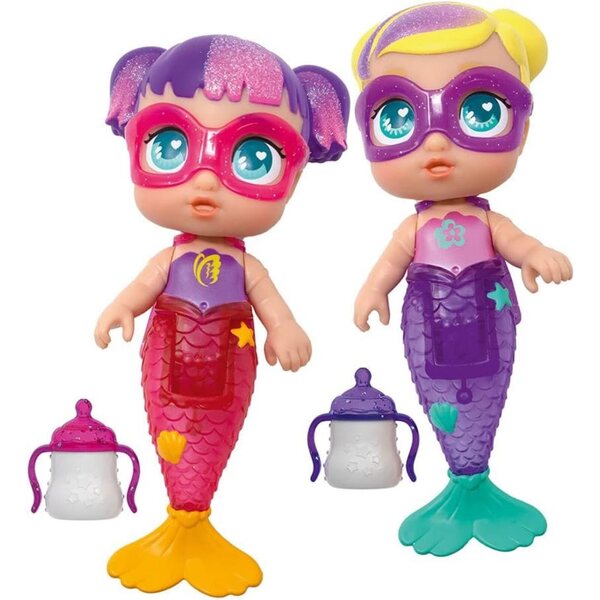 Super süße Mini-Meerjungfrau Cuties Babypuppe 12 cm Bizak – Spielzeug sortiert