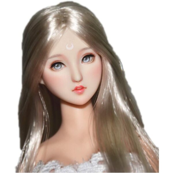 HiPlay testa femminile 1/6 trucco fatto a mano per action figure TBLeague/Obitsu/JIAOU