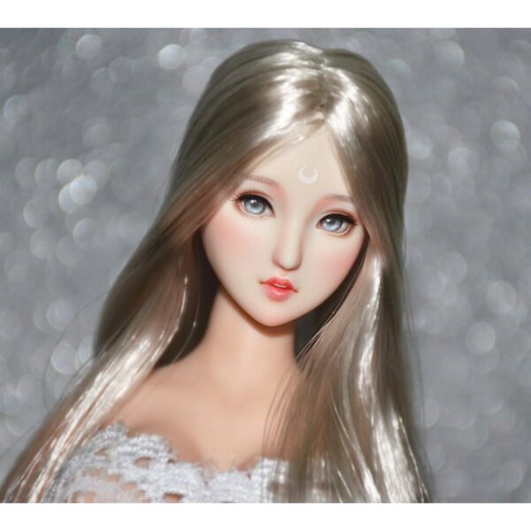 HiPlay testa femminile 1/6 trucco fatto a mano per action figure TBLeague/Obitsu/JIAOU