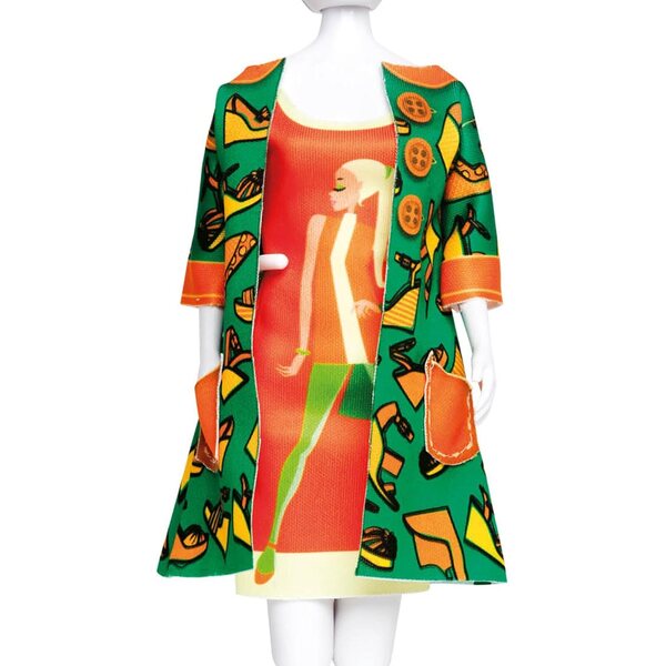 Kit cucito Vervaco Dress Your Doll - vestito per bambole 29-30 cm, facile da realizzare
