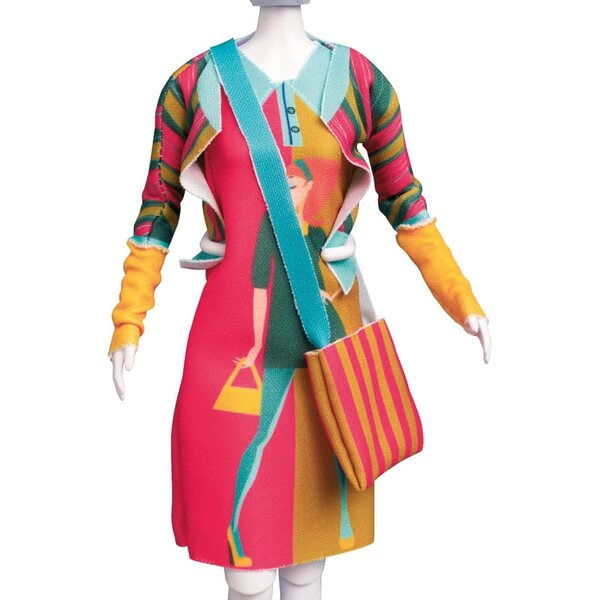 VERVACO Dress Your Doll Kit de Couture Créatif pour Poupées de 29 cm - Apprendre à Coudre Facilement