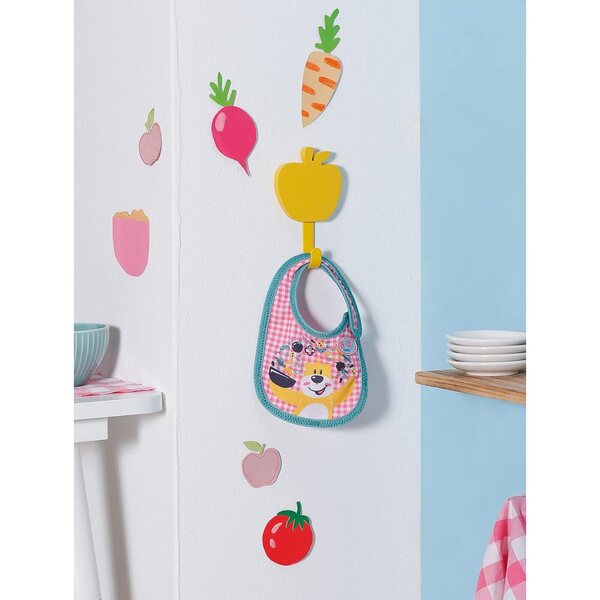 BABY born Set mit 2 Lätzchen 43 cm für Kinder ab 3 Jahren – einfach zu tragen, 2 Modelle