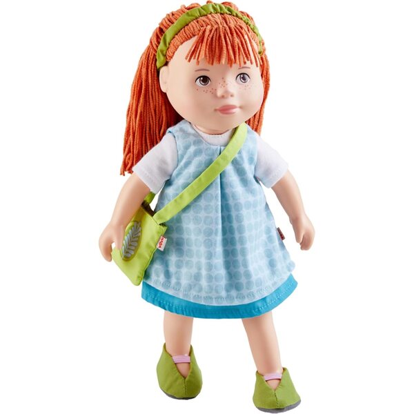 HABA Bambola Zora 32 cm con corpo morbido e vestiti lavabili – gioco creativo 3+