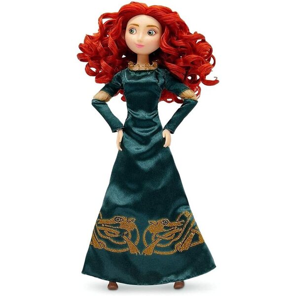 Disney Merida klassische Puppe 28 cm – Deluxe-Kostüm und gegliederter Körper