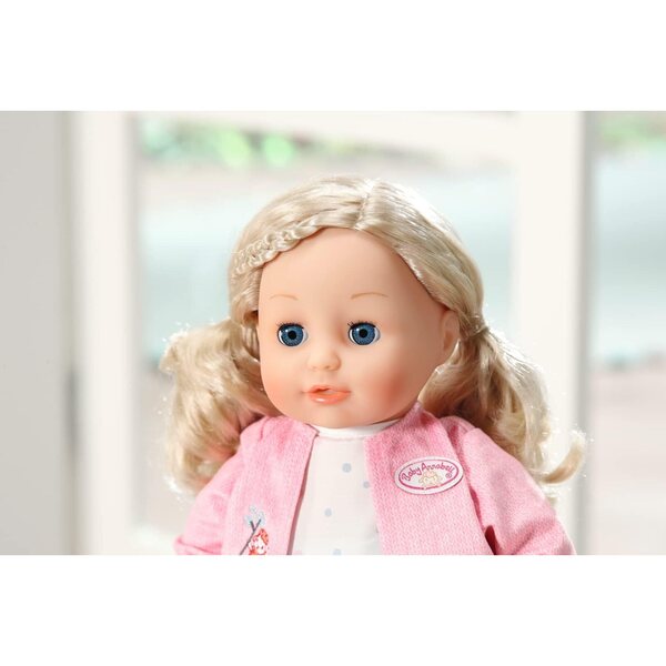 Baby Annabell Little Sophia 36 cm – Weiche Puppe mit blonden Haaren und Schlafaugen