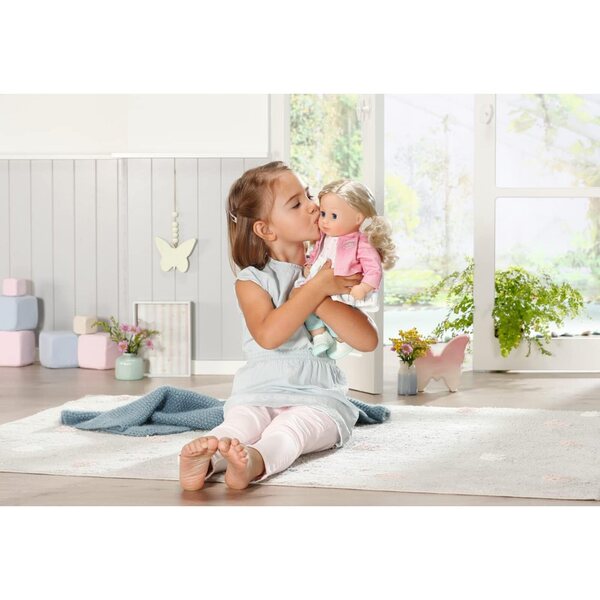 Baby Annabell Little Sophia 36 cm – Weiche Puppe mit blonden Haaren und Schlafaugen