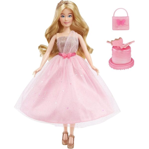 MGA's Dream Ella Let's Celebrate Aria – 29 cm große Puppe mit Glitzer-Schmetterlings-Zubehör