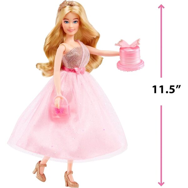 MGA's Dream Ella Let's Celebrate Aria - Bambola 29 cm con accessori a farfalla glitterati