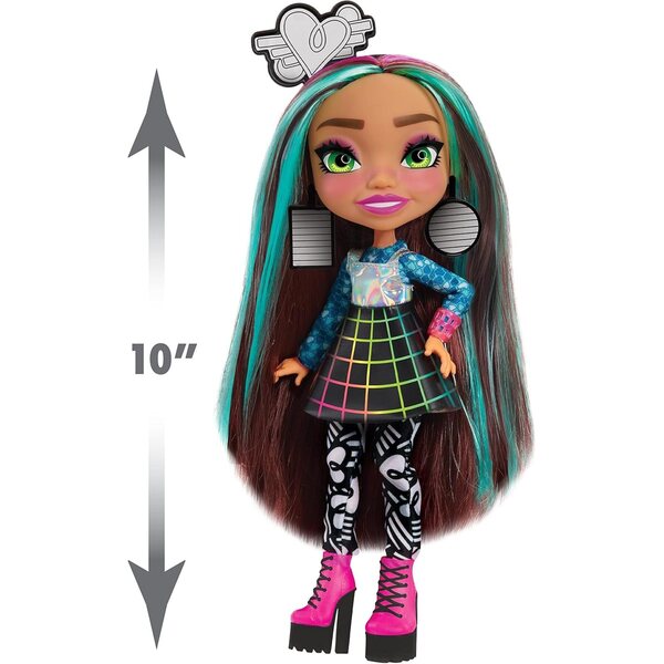 Just Play Art Squad Nene 10''-Puppe mit Neon-Kunst- und Modeset für kreative Kinder