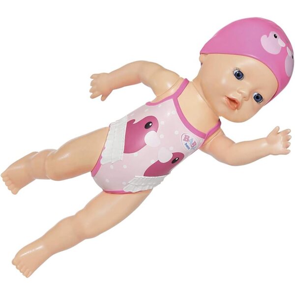 BABY born Farfalla My First Swim Girl 30 cm: bambola nuotatrice per bimbi 1+ anno