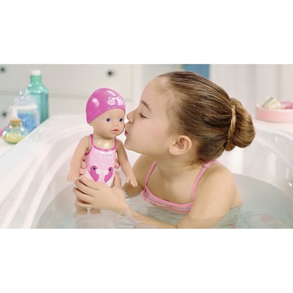 BABY born Farfalla My First Swim Girl 30 cm: bambola nuotatrice per bimbi 1+ anno