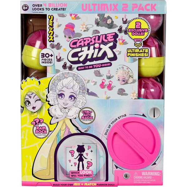 Capsule Chix: Modepuppe mit verstellbarem Konstruktionssystem – über 4 Milliarden Stile