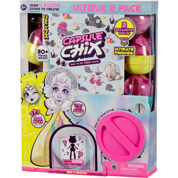 Capsule Chix: Modepuppe mit verstellbarem Konstruktionssystem – über 4 Milliarden Stile