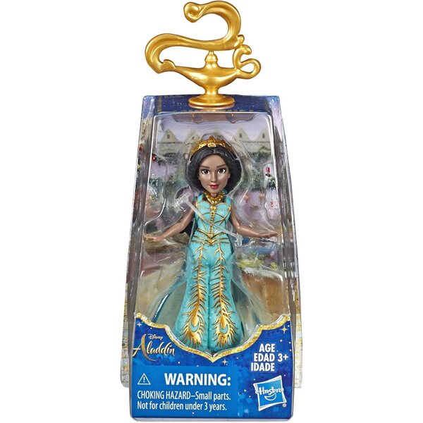 Disney Princess Jasmine, kleine 8,9 cm große Puppe, inspiriert vom Realfilm Aladdin