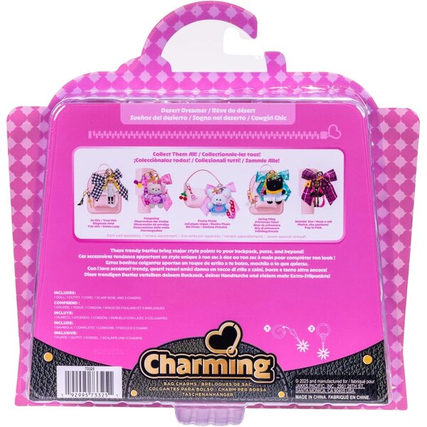 Charming Desert Dreamer Jakks Pacific: charm per borsa e bambola da collezione bambine