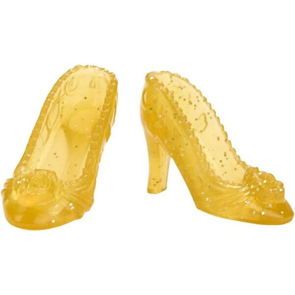 Disney Princess Sniezka 28 cm große Bella-Puppe mit glitzerndem Kleid und Accessoires