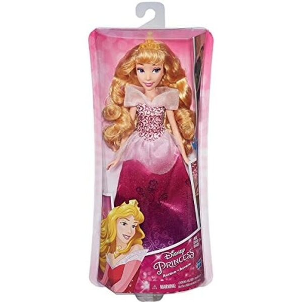 Disney Princess Sniezka 28 cm große Bella-Puppe mit glitzerndem Kleid und Accessoires