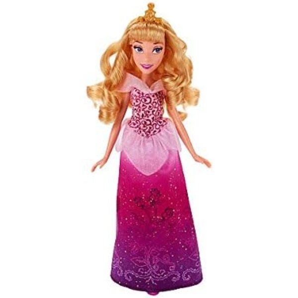 Disney Princess Sniezka 28 cm große Bella-Puppe mit glitzerndem Kleid und Accessoires