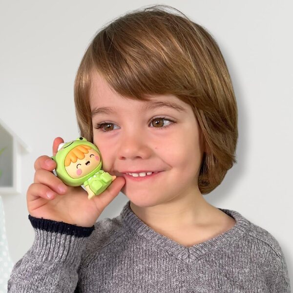 Dundunbaby Momo – Weiche, im Dunkeln leuchtende Puppe für Kinder ab 3 Jahren, Kollektion 12 Charaktere