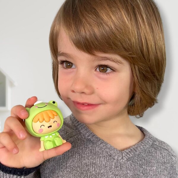 Dundunbaby Momo – Weiche, im Dunkeln leuchtende Puppe für Kinder ab 3 Jahren, Kollektion 12 Charaktere